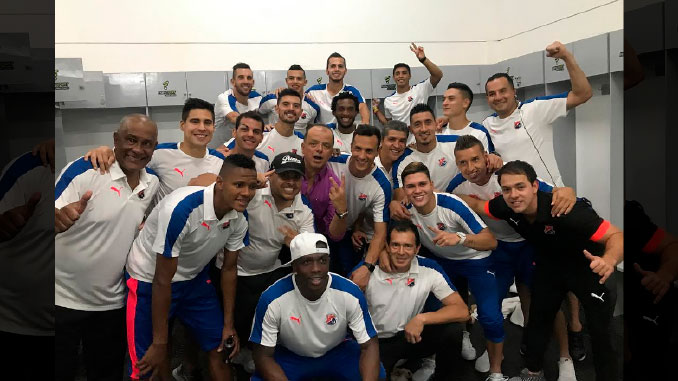 Vídeo. Todo fue alegría en el camerino del DIM tras la clasificación a finales de Copa 1 medellin finalista