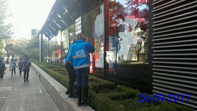 Continúan los operativos en Bogotá contra la contaminación visual