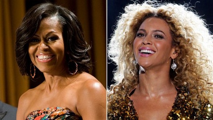 Michelle Obama y Beyoncé/ Tomada de ABC News