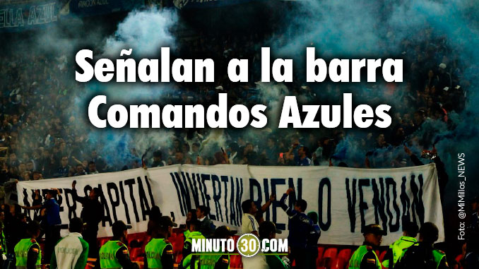 Dura sanción a Millonarios por "pancartas ofensivas y uso de bengalas" 3 millonarios comandos