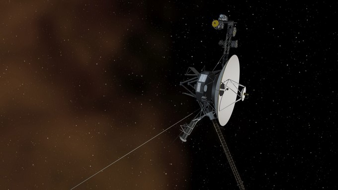 Fotografía sin fechar cedida por la NASA el 12 de septiembre de 2013 que muestra la nave espacial de la NASA Voyager 1 entrando en el espacio interestelar. EFE/Nasa