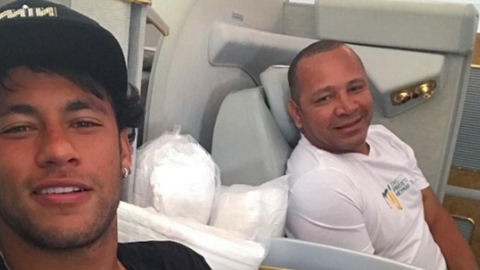 Neymar Jr. y Neymar/ Tomada de Instagram: @neymarjr