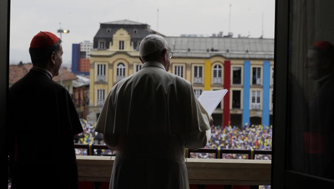 Papa Francisco en Bogotá