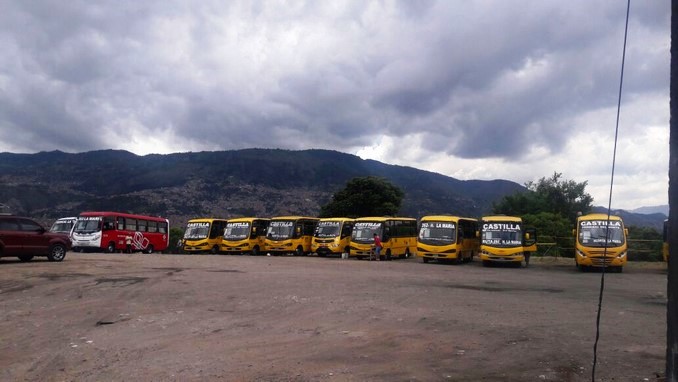 Autoridades ofrecen hasta 10 millones por extorsionistas de buses en Medellín 1 Ruta 262, buses Castilla, paro