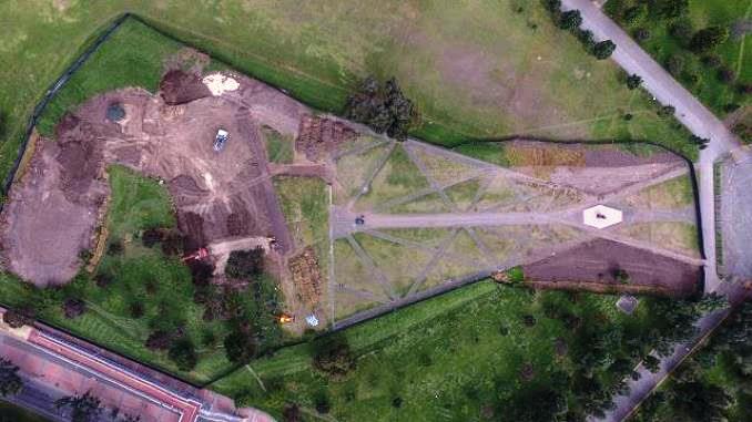 Así se prepara el parque Simón Bolívar para la misa del papa Francisco