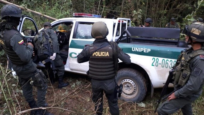 Asesinaron a tres policías en zona de normalización en el Cauca 1 policias cauca