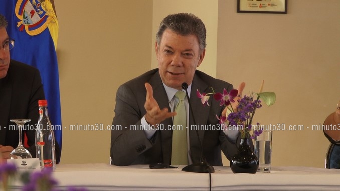 El llamado que le hizo Santos a los exportadores y empresarios