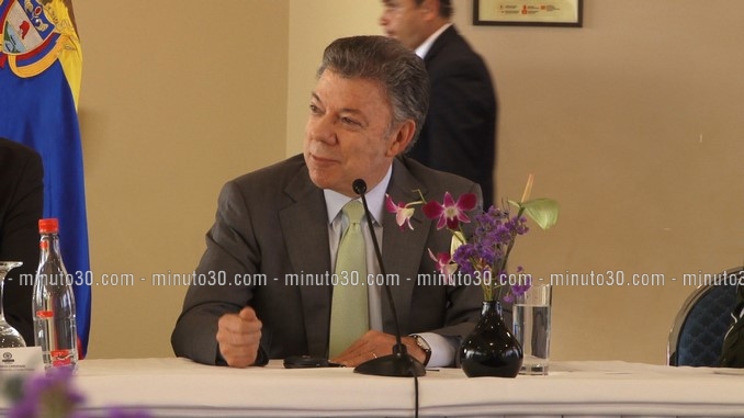 El llamado que le hizo Santos a los exportadores y empresarios