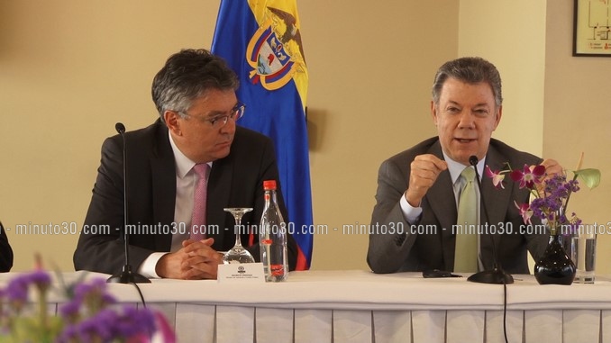 El llamado que le hizo Santos a los exportadores y empresarios