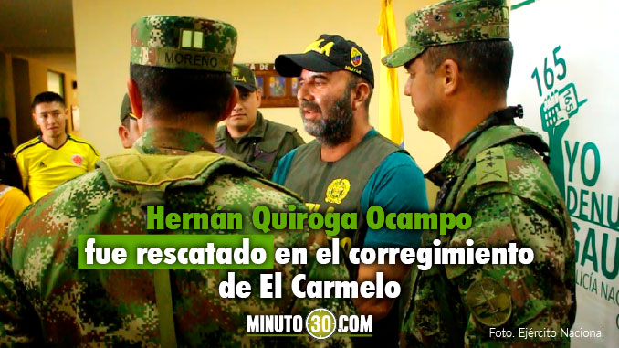 Autoridades rescataron a un ciudadano secuestrado en el Chocó