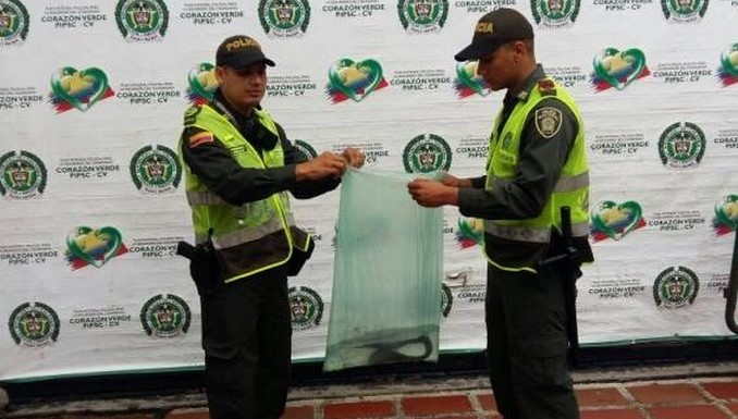 En Cali presuntos traficantes abandonaron una anguila eléctrica al notar la presencia de la Policía