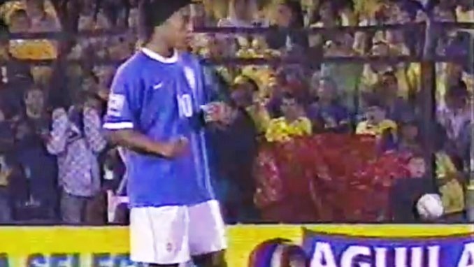 VIDEO: ¿Lo recuerda? El último partido ante Brasil en Colombia 1 ronaldinho col bra
