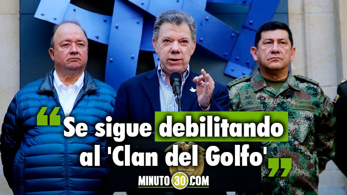 El mayor golpe contra el 'Clan del Golfo': Santos sobre operación contra alias 'Gavilán'