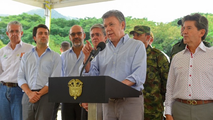 Presidente Santos visita Antioquia