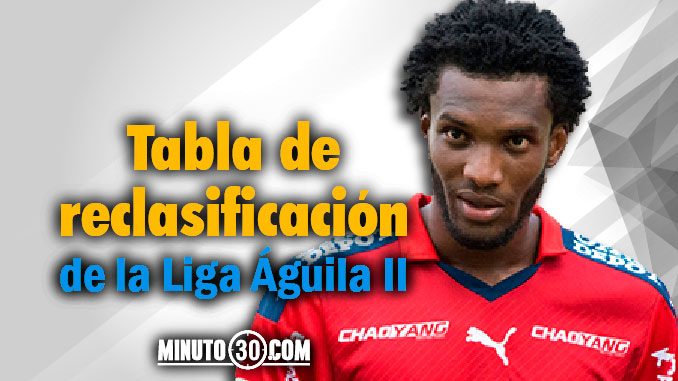 Medellín da ventajas pero sigue aferrado al cupo a Libertadores 5 tabla de reclasificacion liga aguila 2 fecha 13 portada