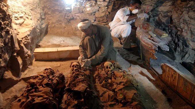 FOTOS: Hallaron la tumba de un orfebre del dios Amón