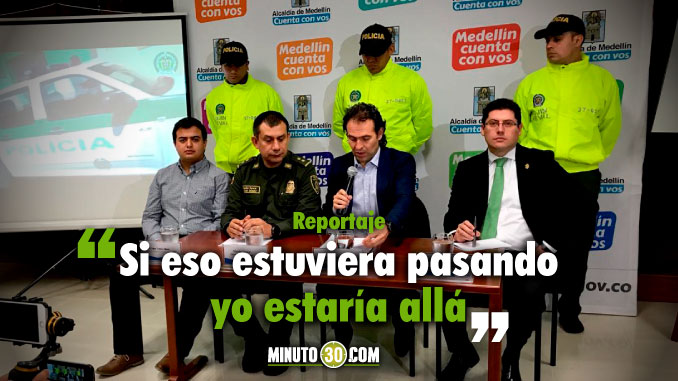 Rueda de prensa presentación captura de "Hugo Pájaro" y "Abelito". Foto/Minuto30