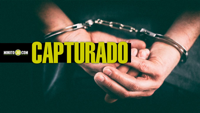 CAPTURADO, DETENIDO