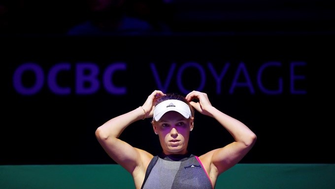 Victoria épica de Wozniacki para llegar a la final en Singapur 1 Caroline Wozniacki