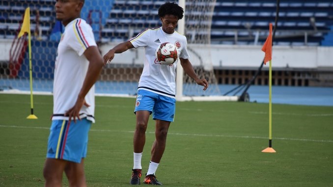 Colombia viaja este lunes a Perú 1 Entrenamiento Seleccion Colombia 61