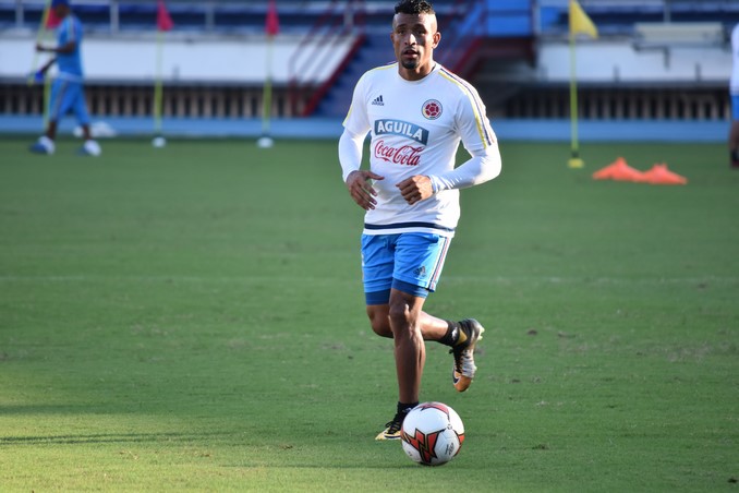 Este jugador reemplazaría al lesionado Fabra que se perderá el Mundial 2 Entrenamiento Seleccion Colombia 7