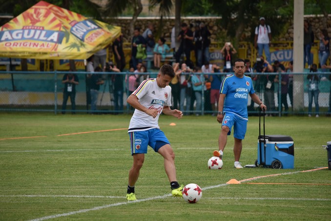 Esta es la primera baja de Colombia para la gira asiática 2 Entrenamiento Seleccion Colombia Mayores 14