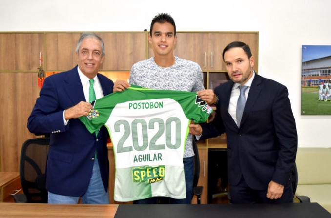 Defensa renovó por tres años más con Nacional 6 Felipe Aguilar Atletico Nacional 2