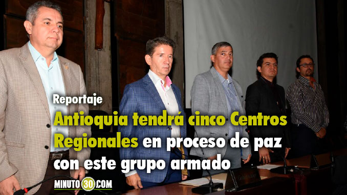 Gobernador pide a los diputados adelantarse a proceso de paz con ELN