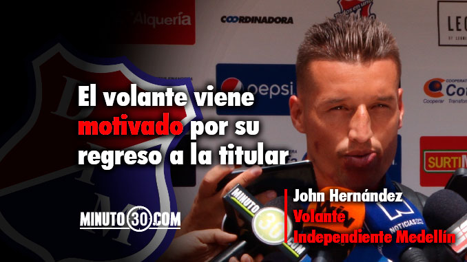 'Goma' Hernández, consciente del rol que debe asumir en el 'Rojo' 3 Goma Hernandez consciente del rol que debe asumir en el Rojo