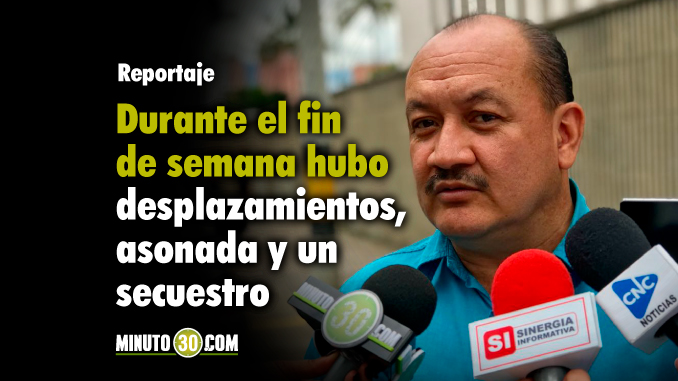 Julio César Rengifo - Líder Derechos Humanos Comuna 16. Foto/Minuto30