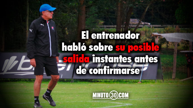 Peláez se mostró dispuesto a dejar su cargo tan pronto terminó el partido 3 Pelaez se mostro dispuesto a dejar su cargo tan pronto termino el partido