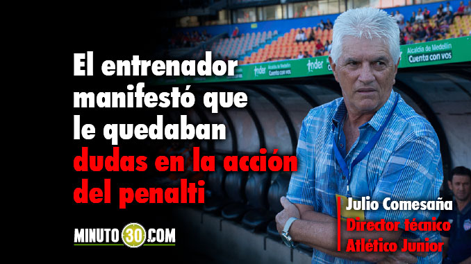 Reacciones-Julio-Comesana-tras-el-empate-de-Junior-con-Medellin
