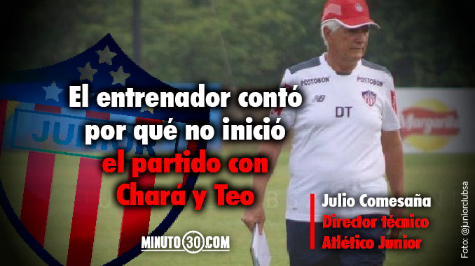 Reacciones Julio Comesaña tras el triunfo del Junior ante el DIM 3 Reacciones Julio Comesana tras el triunfo del Junior ante el DIM