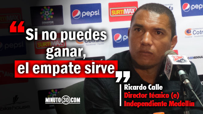 Calle habló sobre las dificultades que vivió en el banco ante Junior 3 Ricardo Calle hablo sobre las dificultades que vivio en el banco ante Junior