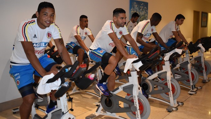 Colombia quedará este lunes con el grupo completo 3 Seleccion Colombia gimnasio