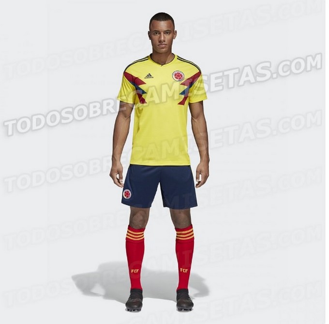 EN FOTO: Mira la que podría ser la camiseta de Colombia para el 2018 3 Uniforme Seleccion Colombia
