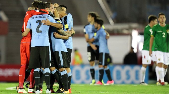 4-2. Uruguay rubrica con una goleada la mejor eliminatoria de su historia