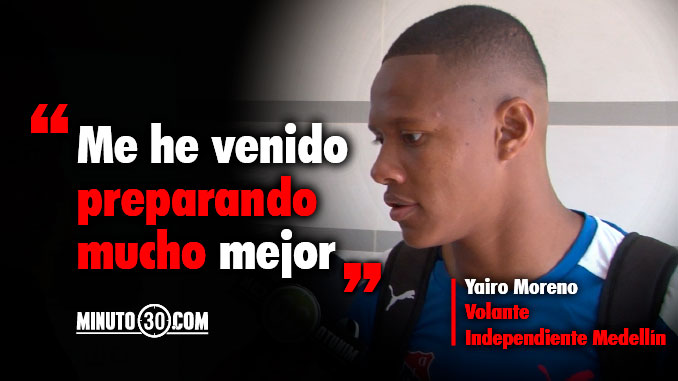Yairo Moreno quiere seguir en la titular, en Ibagué 3 Yairo Moreno quiere seguir en la titular en Ibague