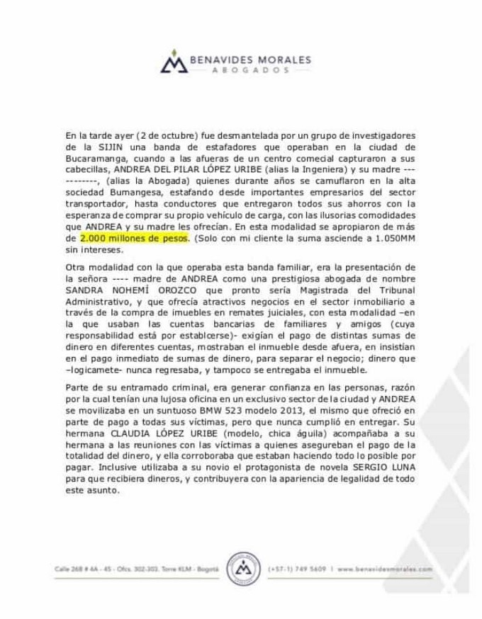 Captura tomada de Pasa el Chisme