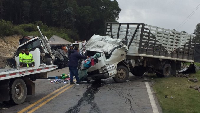Accidente en la vía Zipaquirá – Ubaté deja tres personas lesionadas