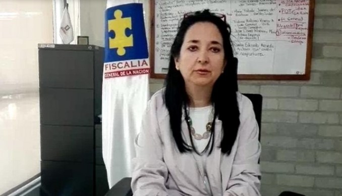 La directora (e) seccional de Fiscalías de Medellín, Adriana Villegas