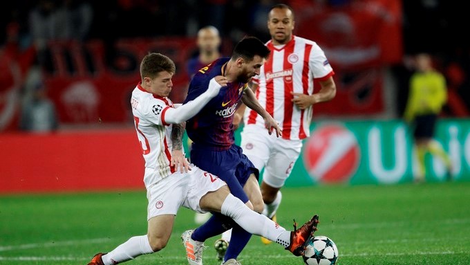 Barcelona no pasa del empate en Atenas