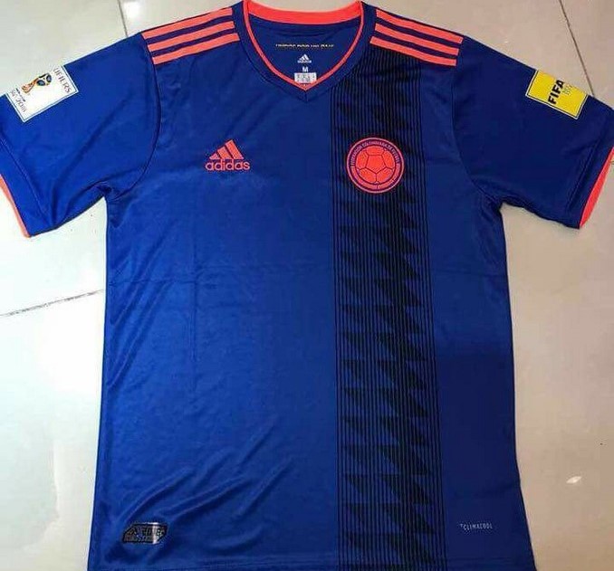 ¿Será esta? Filtran posible camiseta alternativa de Colombia para Rusia 2018 3 camiseta colombia alternativa