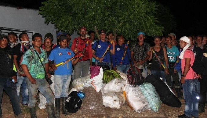 Campesinos en el Catatumbo protestan contra el Gobierno