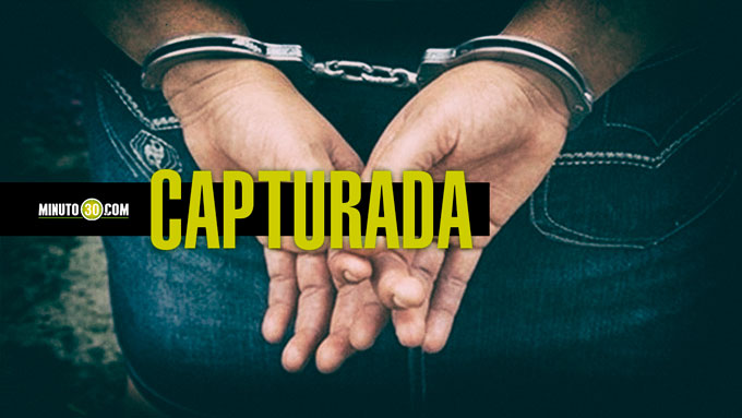 CAPTURADA, DETENIDA