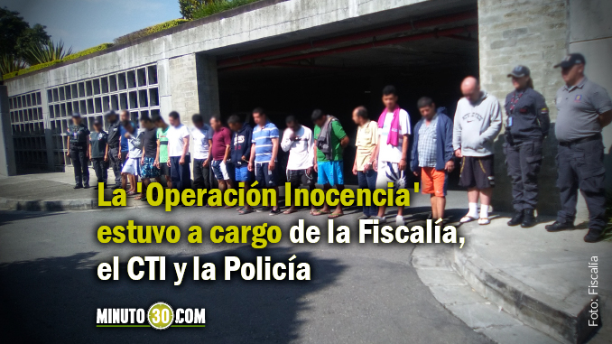 Operativo contra abusadores de menores dejó 23 capturas en Medellín, Bello y Copacabana