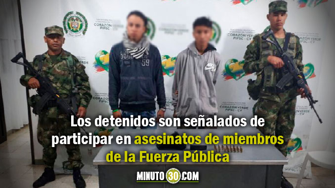 En Concordia cayeron dos presuntos integrantes del 'Clan del Golfo'
