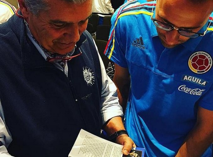 A los jugadores de la Selección "les tocaron el corazón" antes de jugar con Perú 2 carlos paez ospina