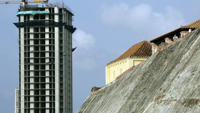 El Ministerio de Cultura manifestó su preocupación por una construcción cercana al Castillo de San Felipe