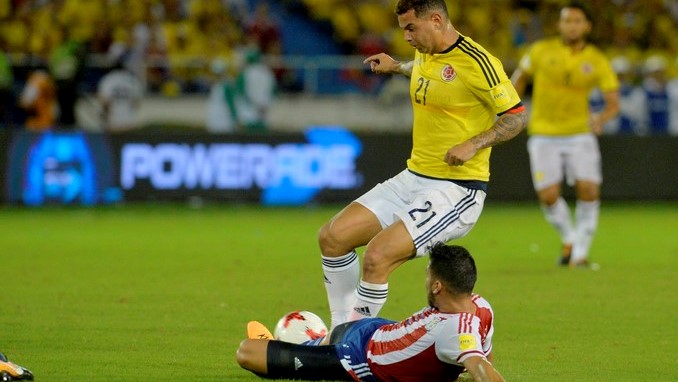 Nacional, orgulloso de los exVerdolagas que hay en la Selección 1 colombia paraguay cardona1